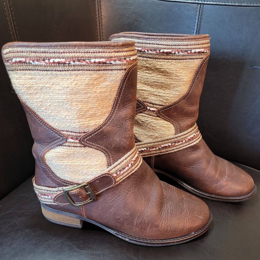 SBICCA of California Sand Dune boot, women's short mid calf  Western boo…